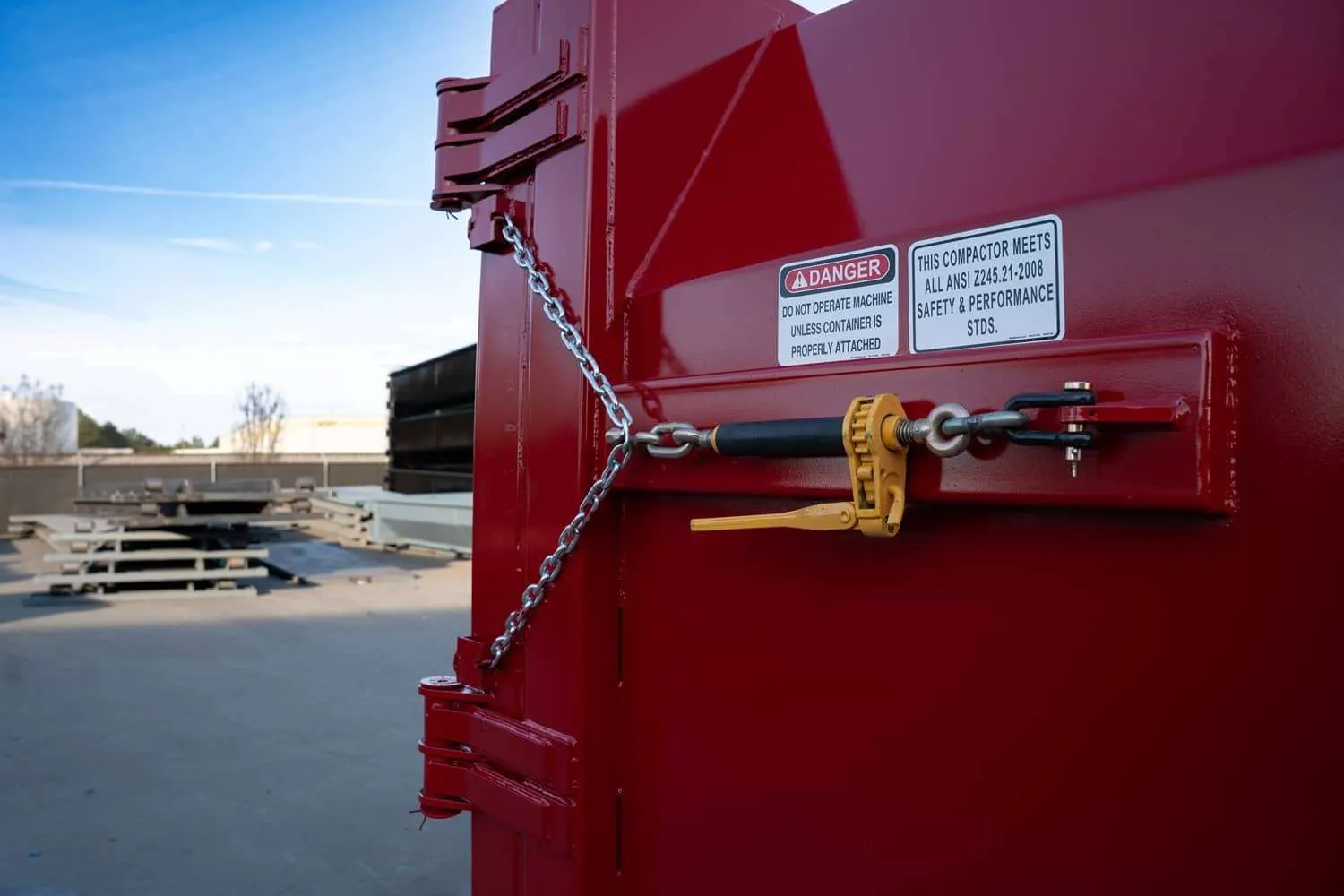 Self-Contained Compactor For Sale | SSMC